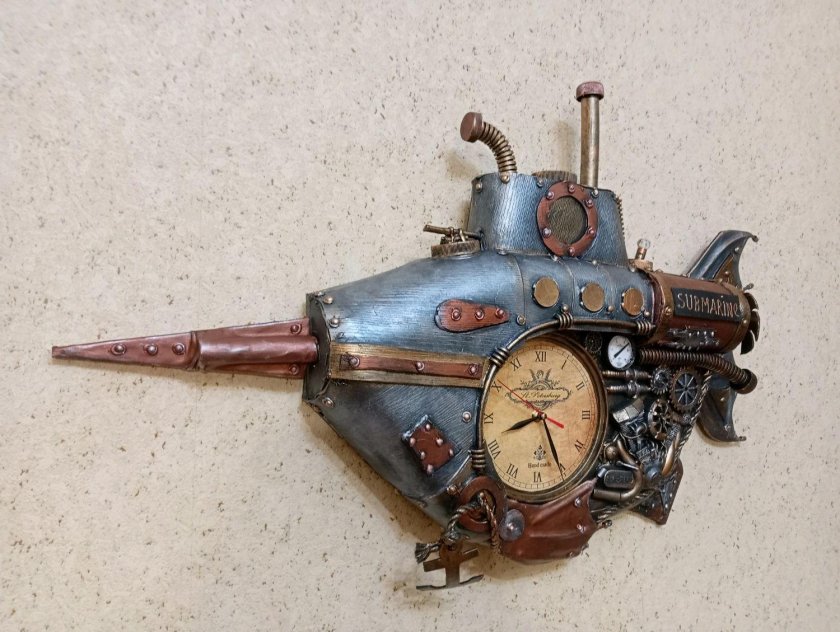 Стимпанк дизельпанк субмарина