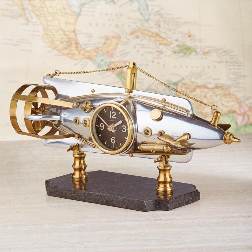 Настольные часы в Индустриальном стиле