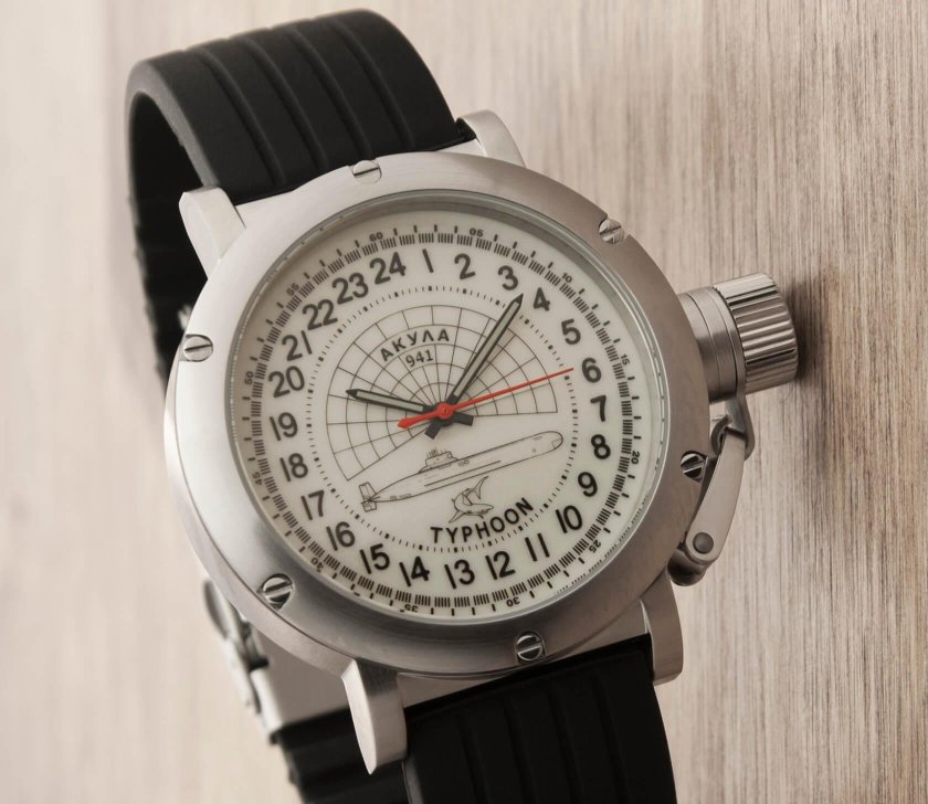 Часы ракета подводная лодка u-100 24 часа