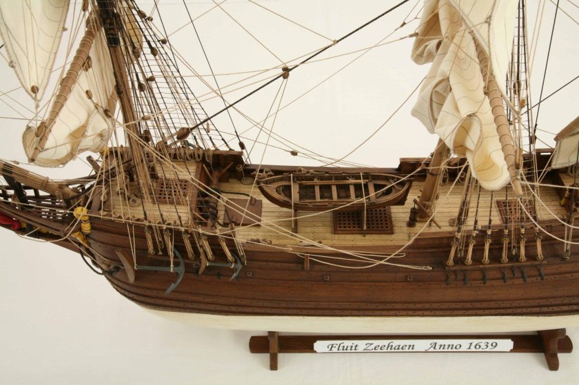 Голландский флейт 17 века