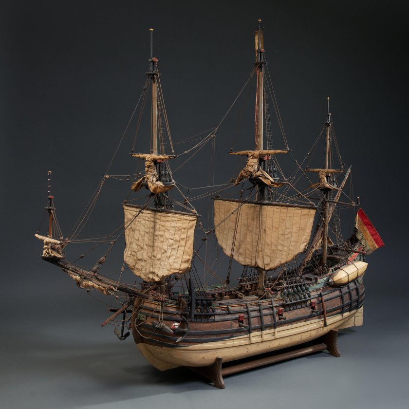Модель корабля Dutch Whaler масштаб 1:60