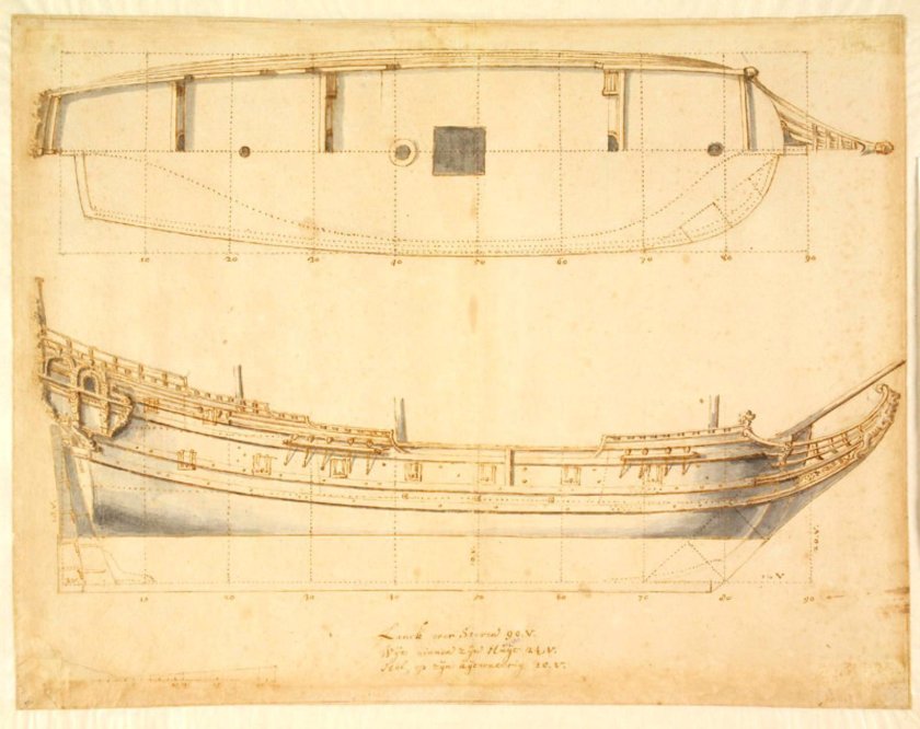 Голландский ПИНАС 17 века