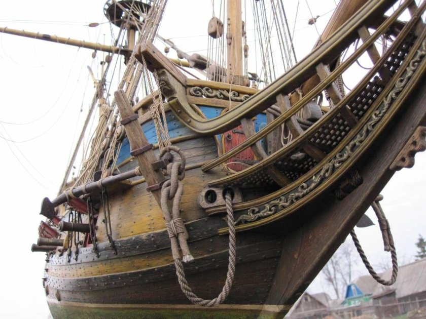 Хемскерк модель корабля