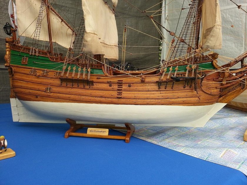 Каракка санта мария бумажная модель