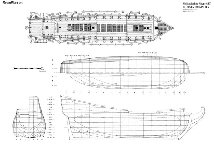 Чертежи zeven Provincien
