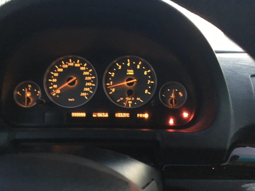 BMW e53 приборка