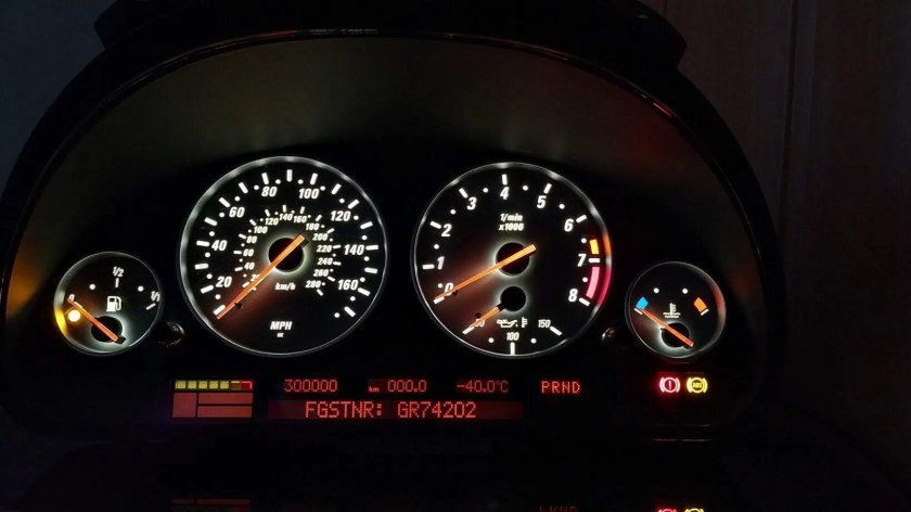 Приборка BMW x5 e53