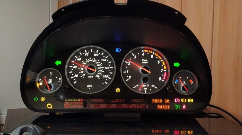 Приборка BMW x5 e53