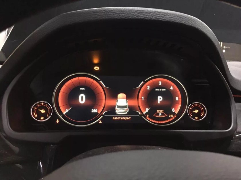 Led приборка BMW f15