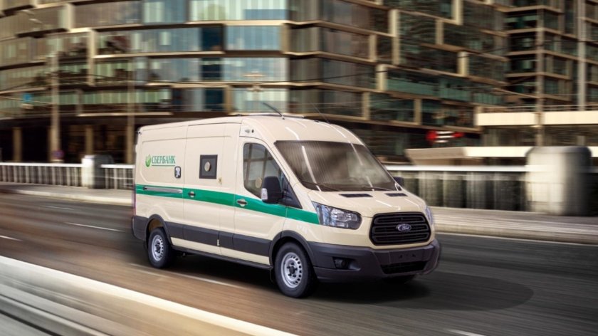 Форд Транзит инкассаторский