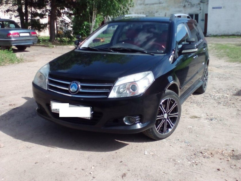 Geely MK Cross 2012 черный