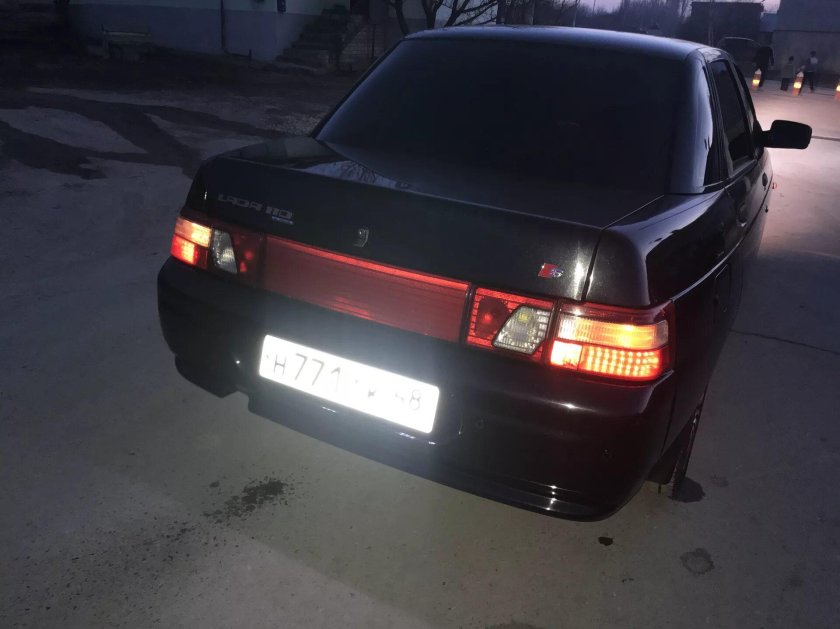 Диодные габариты ВАЗ 2110