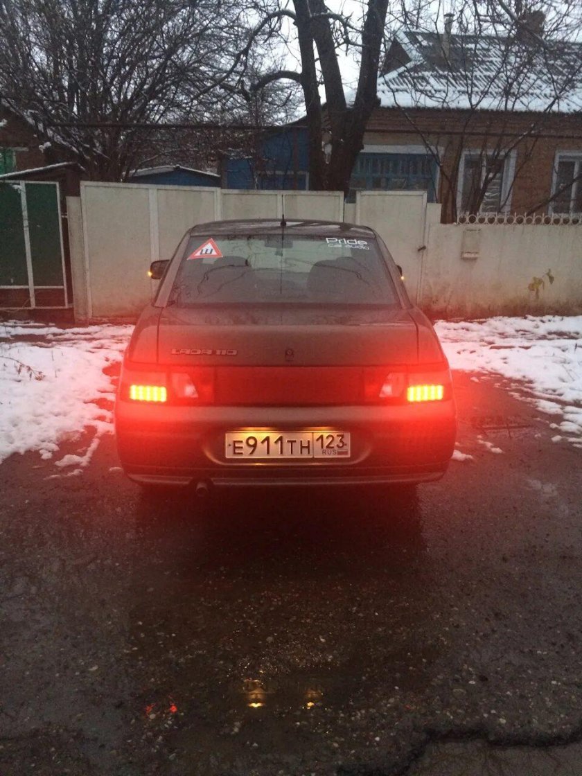 Габаритные огни ВАЗ 2110
