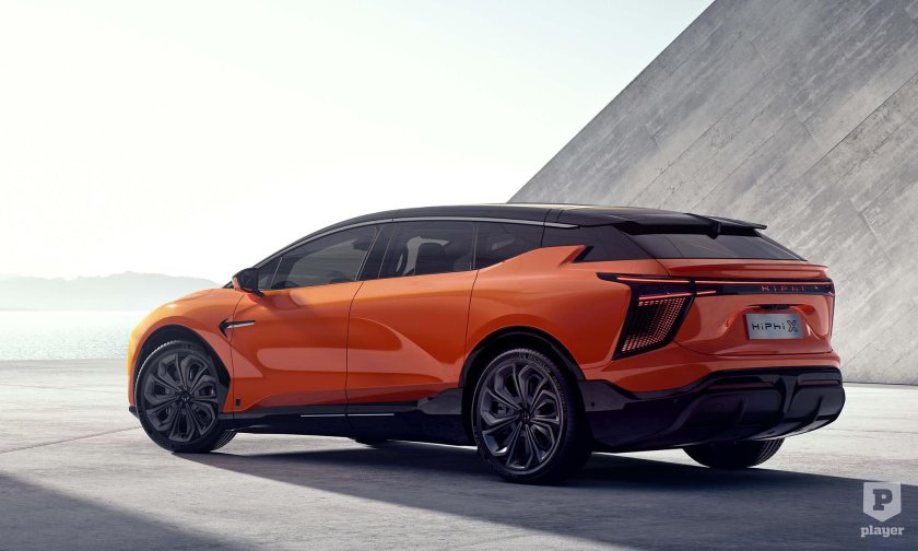 Китайский электромобиль hiphi