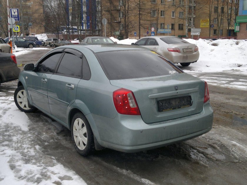 Цвета Лачетти