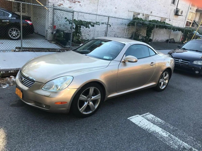 Лексус sc430 серый матовый цвет