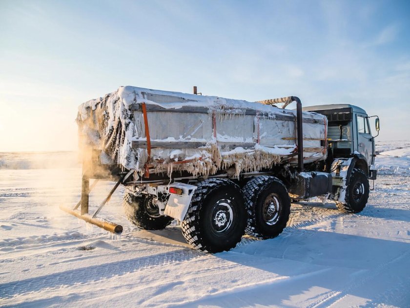 КАМАЗ зимник