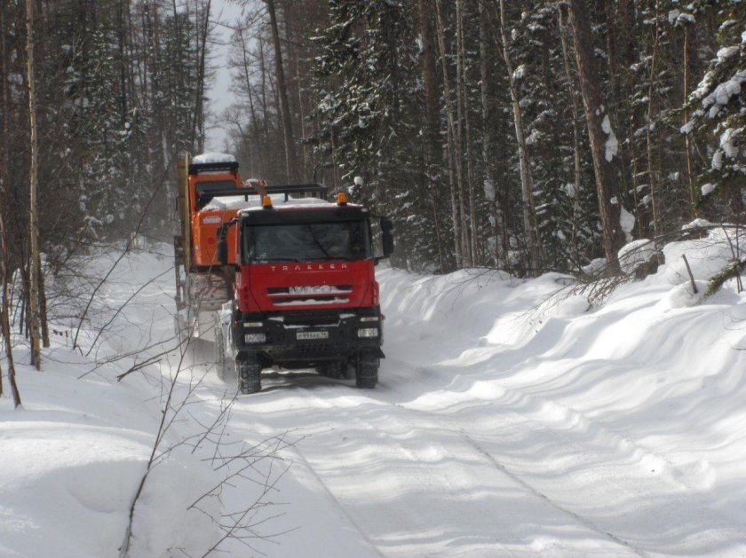 Северный Дальнобой зимник. Якутия