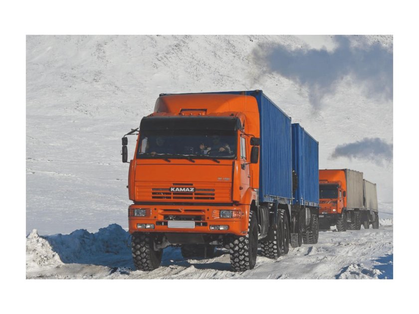 КАМАЗ Сайгак зимник