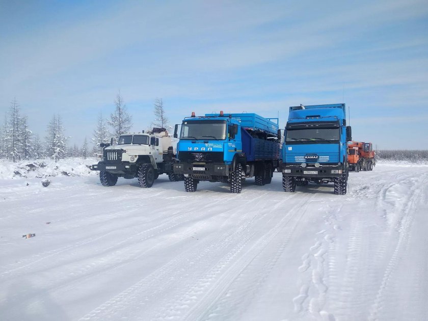 КАМАЗ 43118 Сайгак зимники Якутии