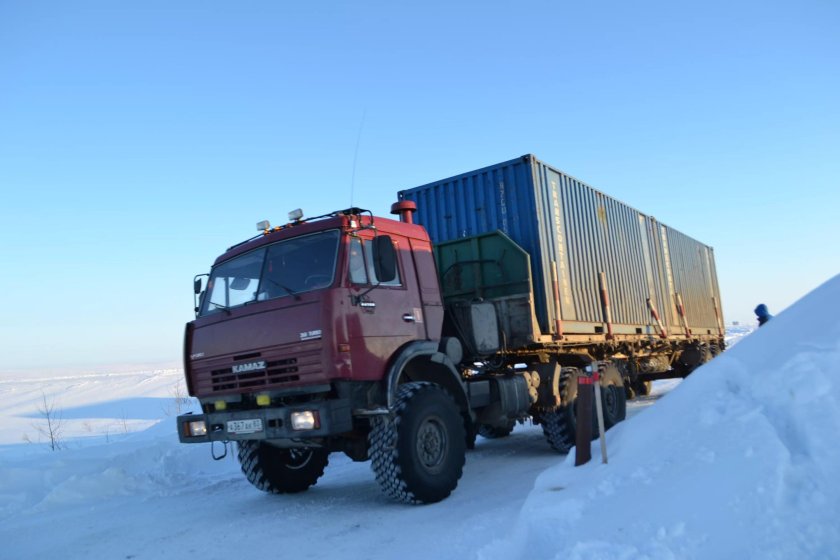 КАМАЗ Сайгак зимник
