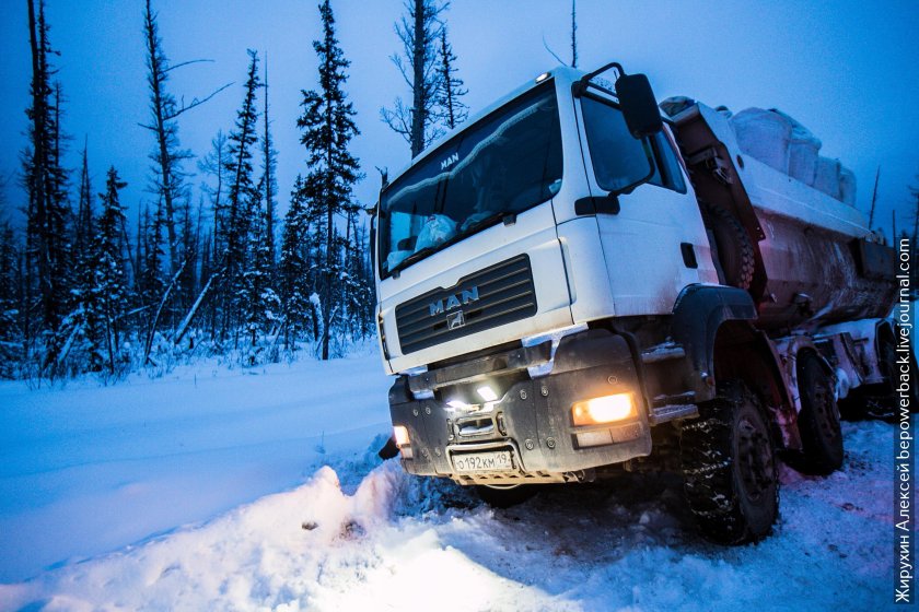 Северный Дальнобой зимник. Якутия