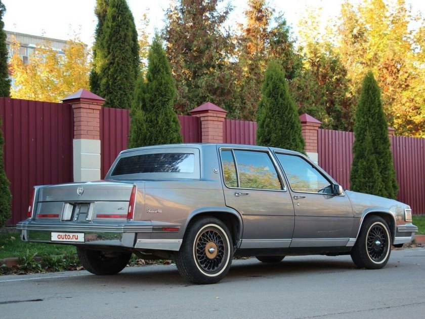 Кадиллак девиль 1987 седан