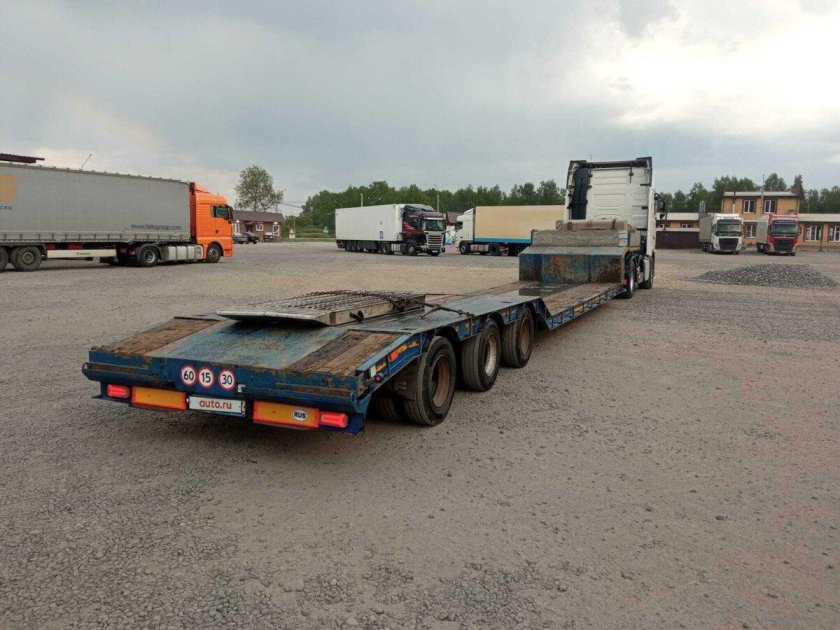 Полуприцеп низкорамный