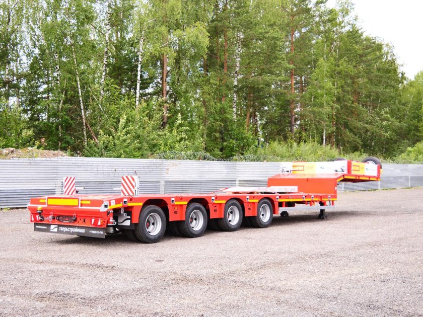 Полуприцеп трал Тверьстроймаш