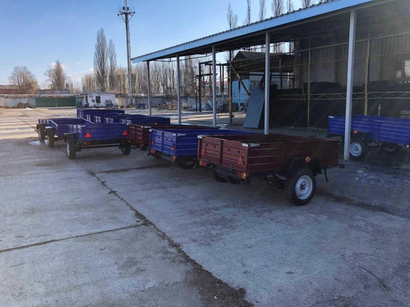 Прицеп Аскания на волговском ходу