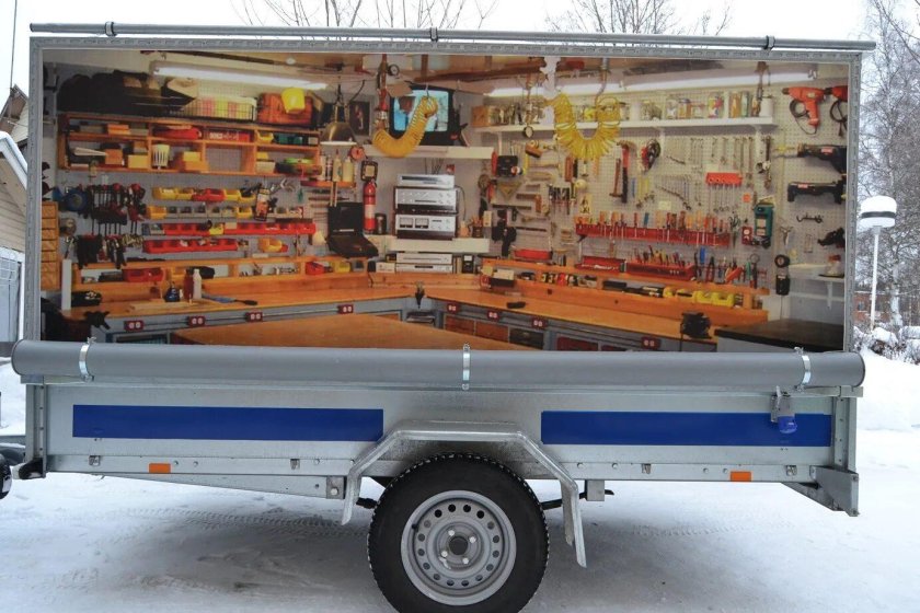 Прицеп-мастерская compact4500