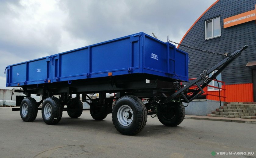 Прицеп тракторный самосвальный 3птс-9