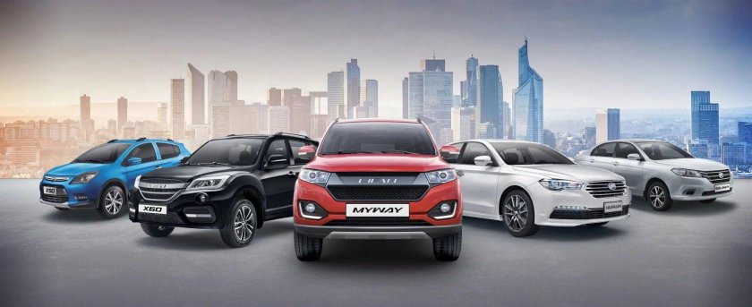 Lifan Модельный ряд