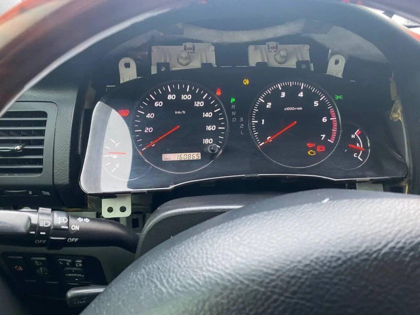 Prado 120 приборная панель