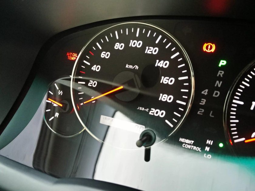 Land Cruiser Prado 120 панель приборов