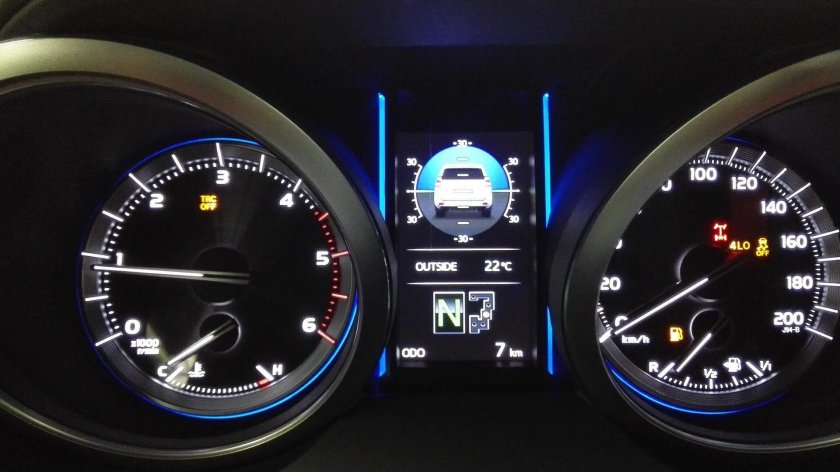 Панель приборов Прадо 150 дизель