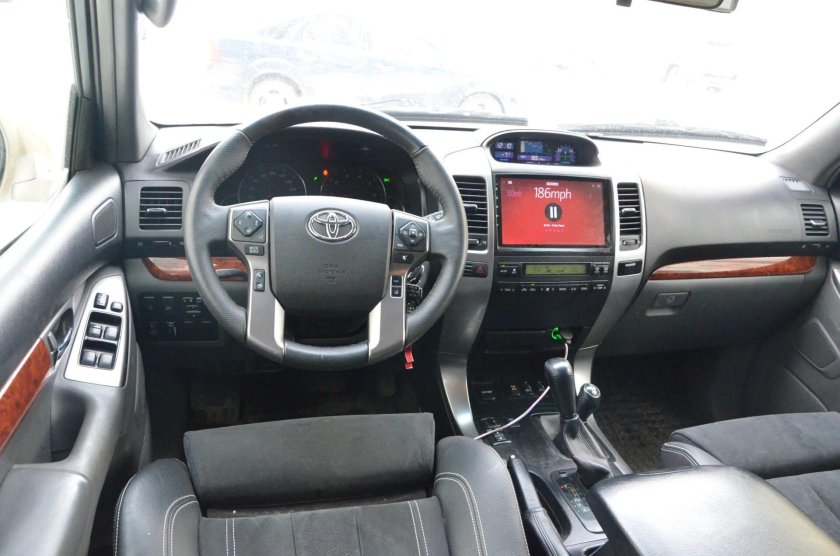 Панель управления Прадо 120