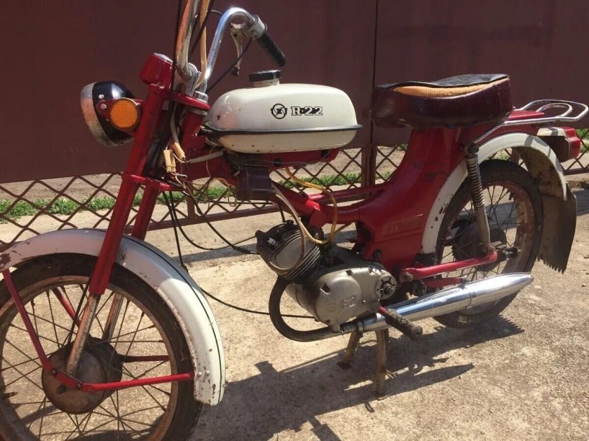 Мопед Верховина Львовского мотозавода