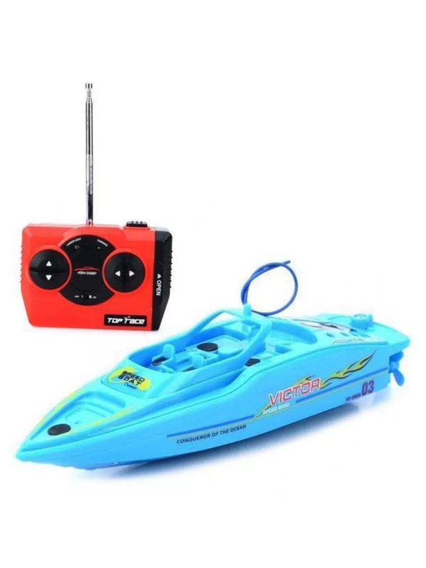 Катер на пульте управления