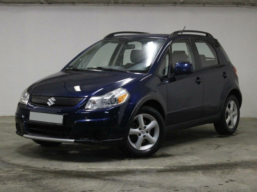 Сузуки сх4 синяя