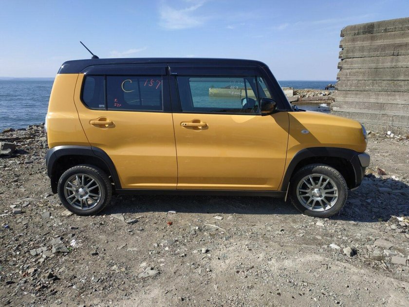 Сузуки хастлер желтый