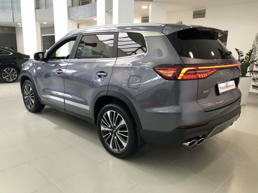 Чери Тигго 7 про стальной серый