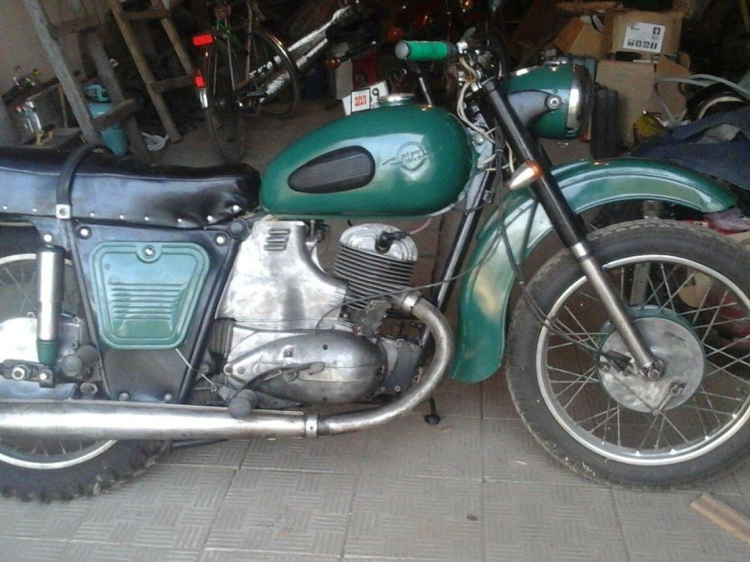 Мотоцикл ИЖ 56 зеленый