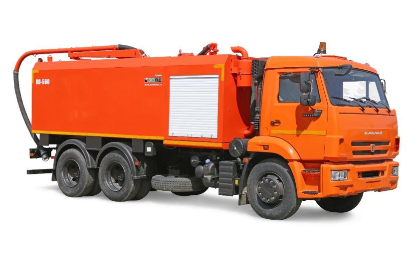 Ко-560 каналопромывочная шасси КАМАЗ 65115