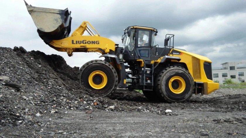 Фронтальный погрузчик Люгонг