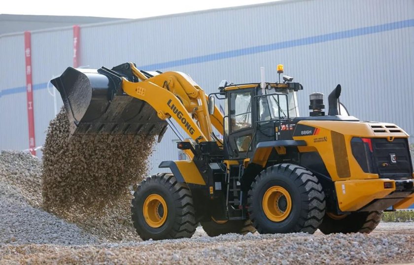 Фронтальный погрузчик liugong