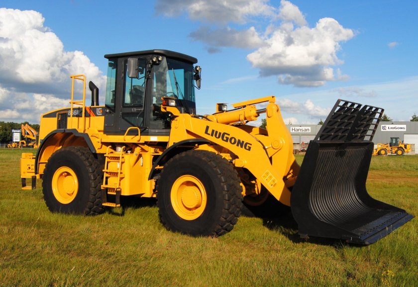 Фронтальный погрузчик Люгонг 856