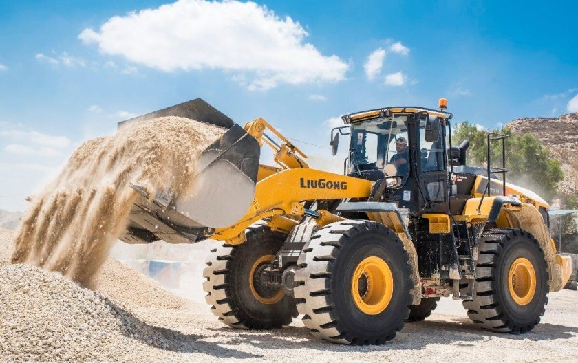 Фронтальный погрузчик liugong