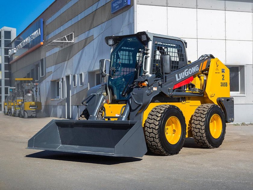 Мини-погрузчик Liugong clg385b