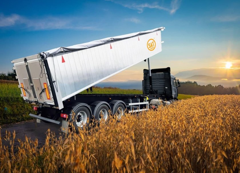 Самосвальные полуприцепы